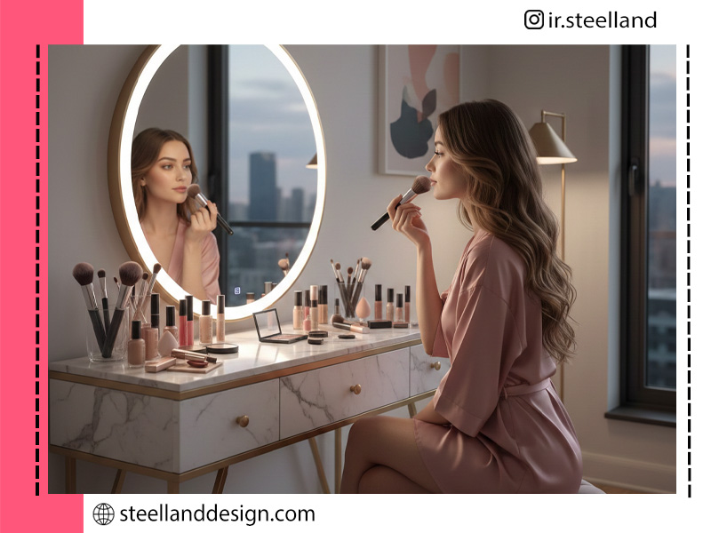 میز آرایش بسیار شیک و زیبا