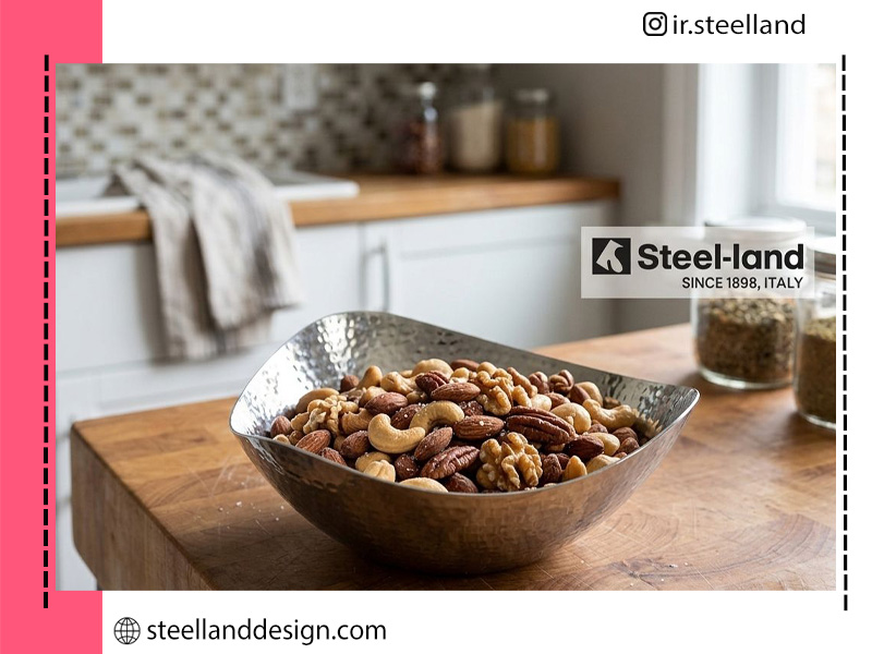 ظروف پذیرایی استیل باکیفیت
